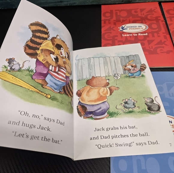Hooked on phonics learn to read 7 reader books - Picture 6 of 10